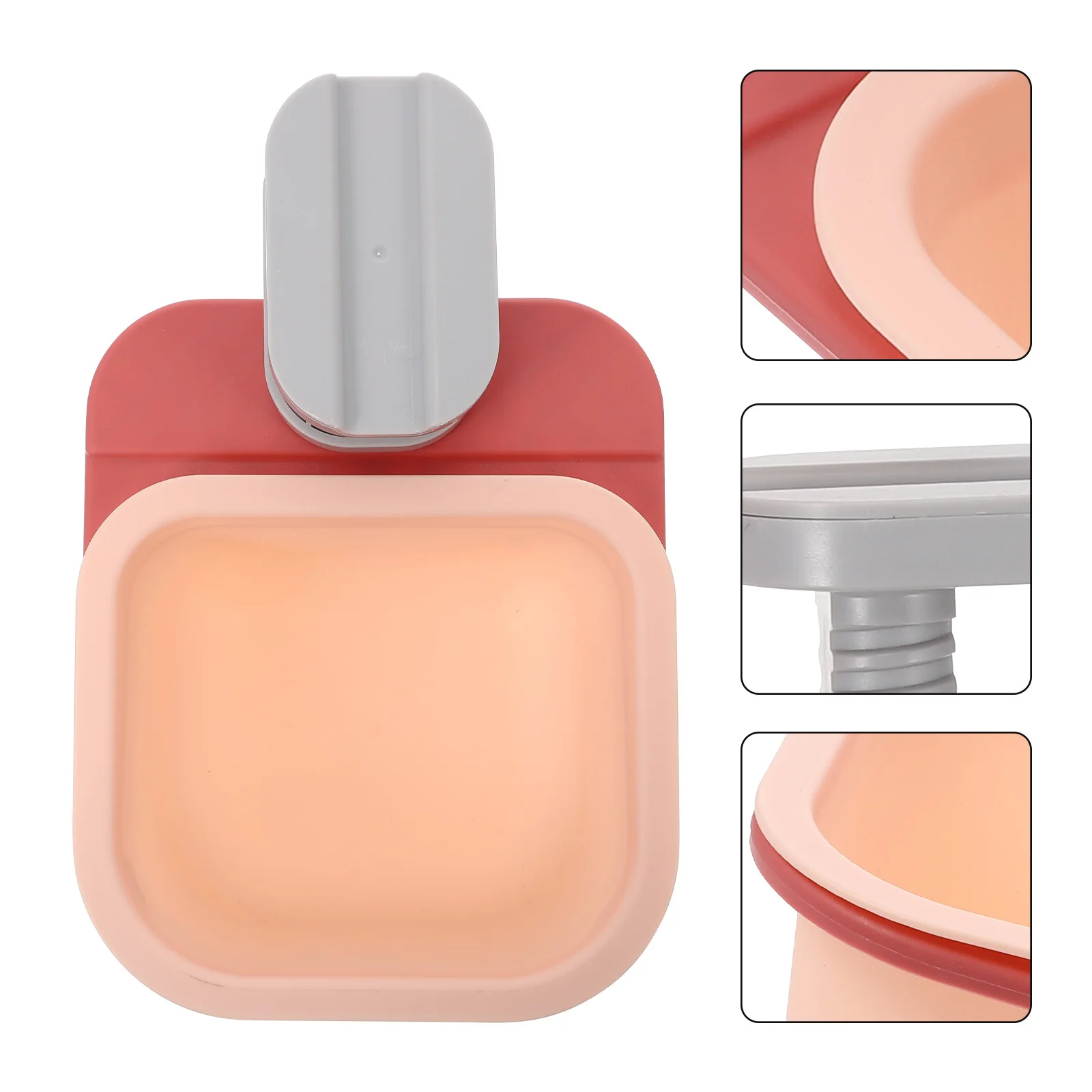 

1Pcs ABS Rotatable Trash Bin Compact Clipping Design Sundry Storage Box for Home Office Desk Table Use Holder Trash Bin