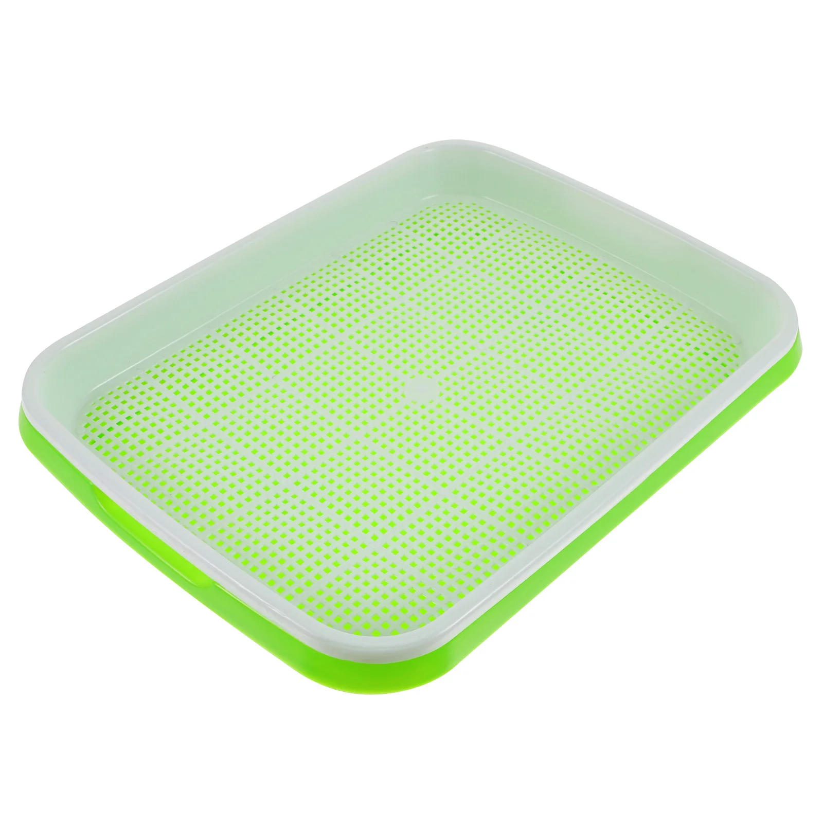 

1 set Planting Tray Germination Containers Vegetable Nursery Trays PP Growing Starter Durable Soilless Sprout Plates Gardening