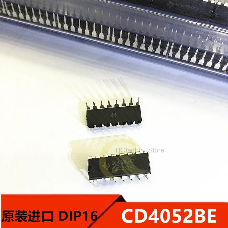 NEW Signal splitter multiplexer, product, 10ps cd4052be vertical DIP-16 Wholesale one-stop distribution list