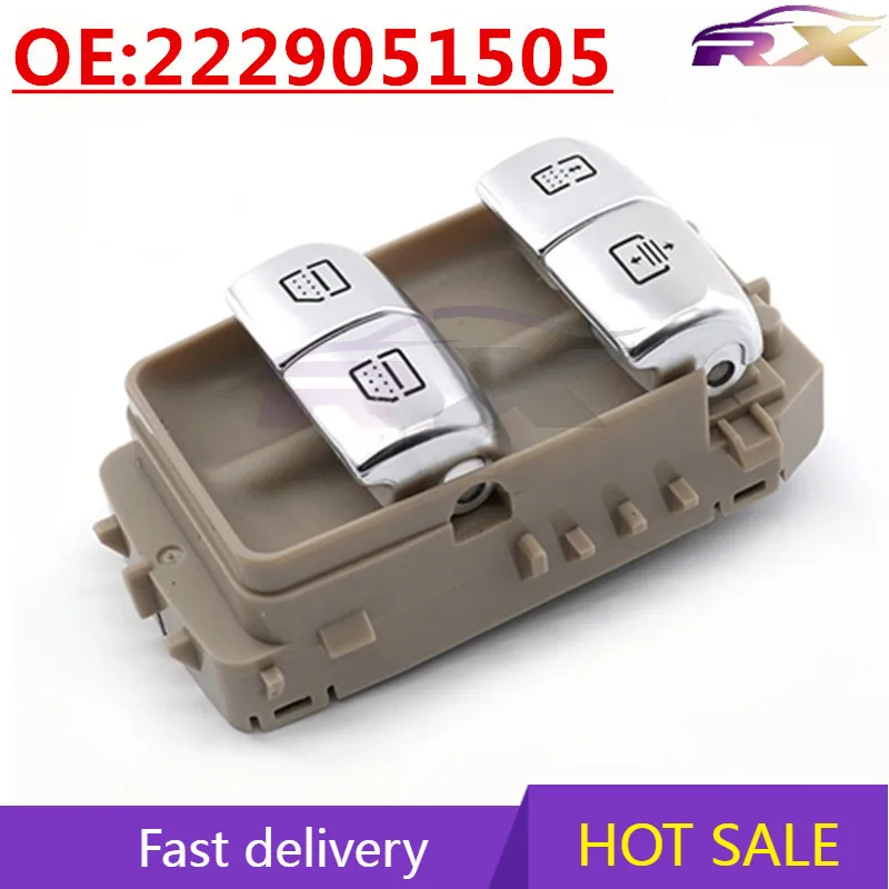 

OEM:2229051505 Подходит для Mercedes-Benz S550 S600, автомобильный переключатель стеклоподъемника, переключатель регулировки стекла
