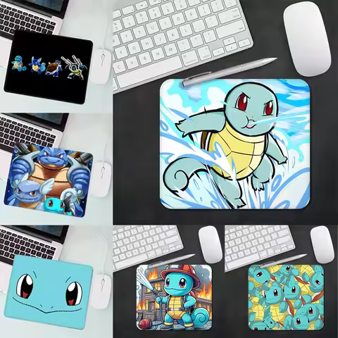 Pokémons-Squirtles Gaming Mouse Pad XS Small Mousepad For PC Gamer Desktop Decoration Office Mouse Mat Deskmat Rug