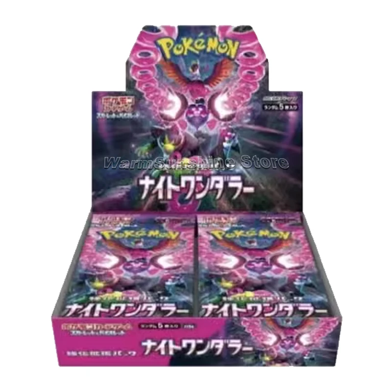 Original Pokemon Card PTCG Japanese Edition Series SV6A Nightwalker Anime Game Trading Cards Children Gifts Board Game Toys