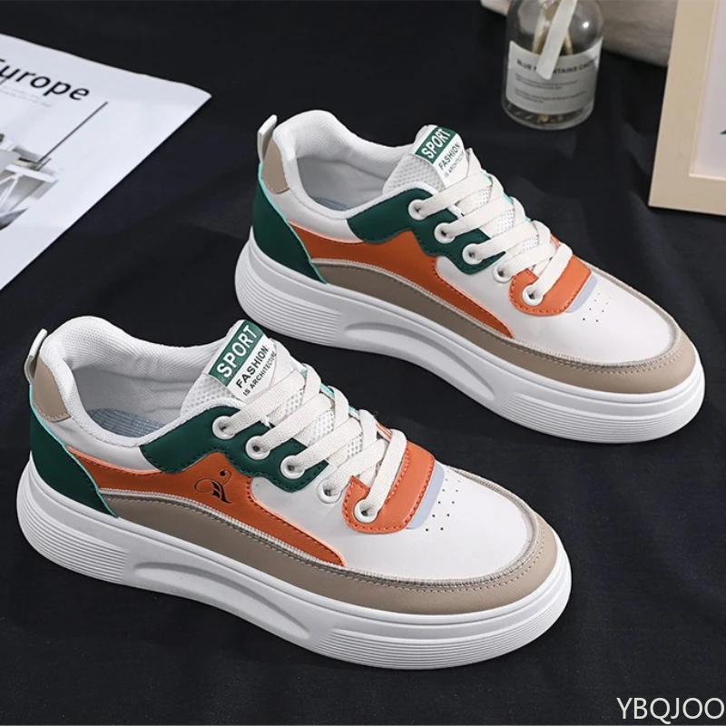 

Новая женская универсальная студенческая спортивная обувь, повседневная повседневная удобная износостойкая обувь на толстой подошве с увеличенной высотой