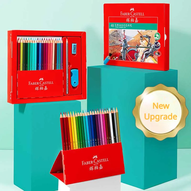 Faber Castell Oil Colored Pencils Non-toxic Professional Painting Color Pencil Set Sketch Drawing Pencil Set Art Supplies