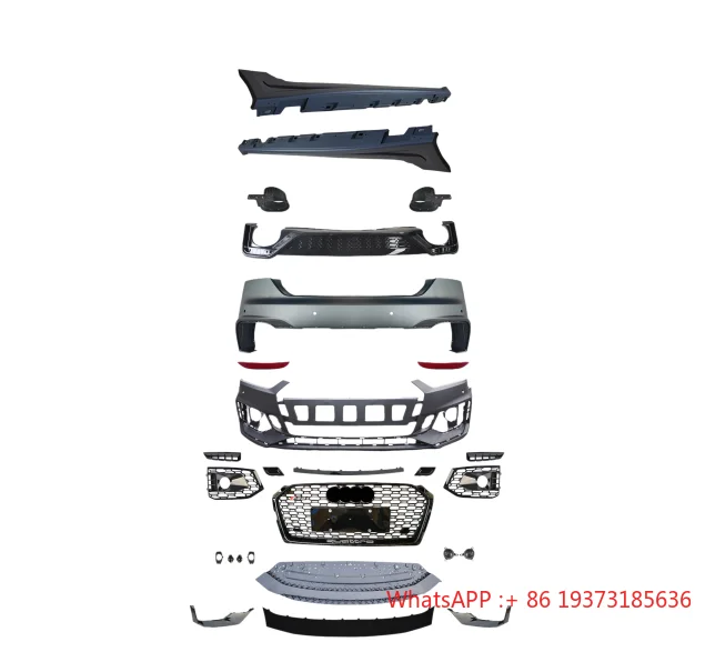 

RS5 Body Kit for Audi A5 S5 Front Rear Body Kit Bumper Facelift Rs5 Car Bumper Car Body Kit for audi A5 S5 Rs5 2020 2021 2022