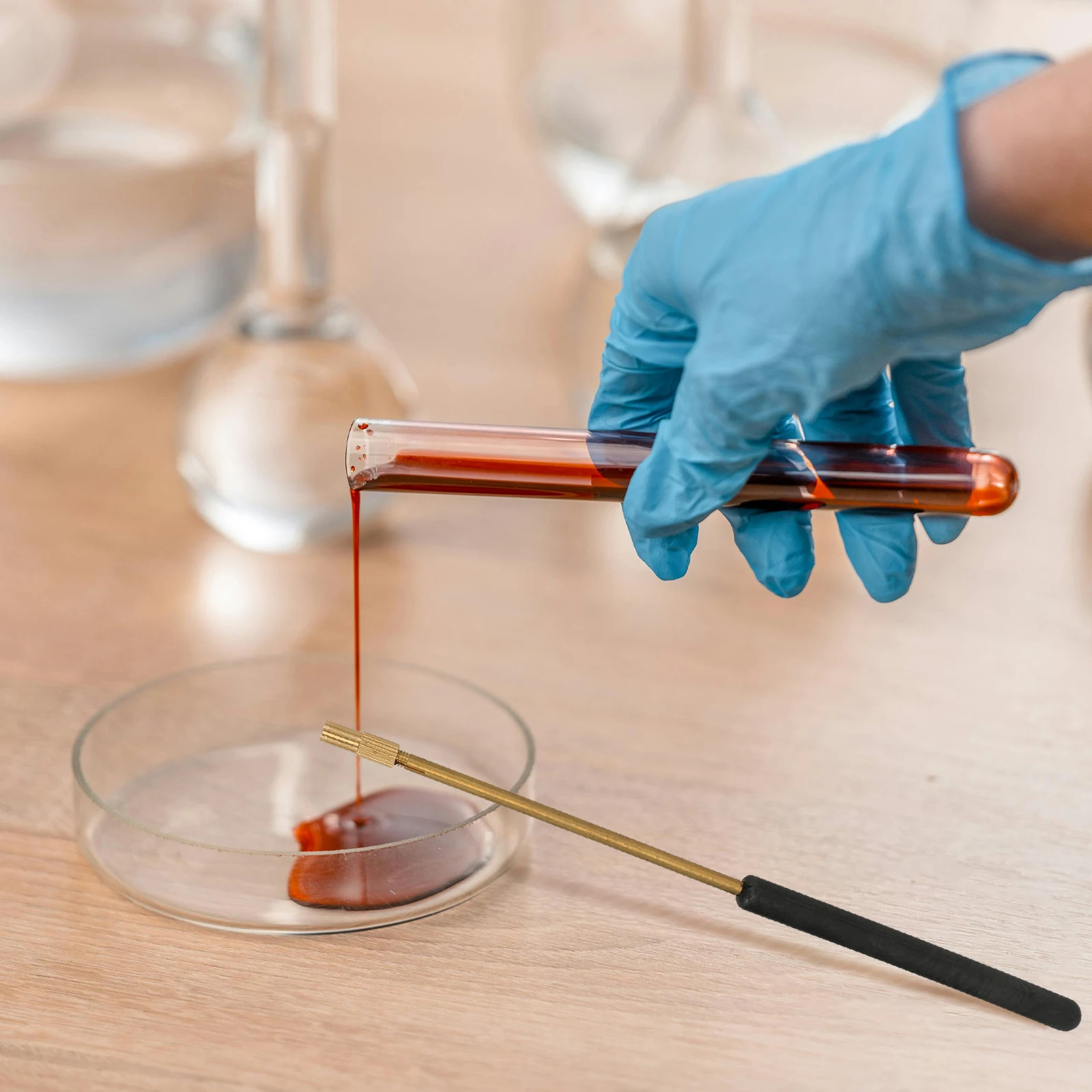 

2 Pcs Pure Rod Laboratory Inoculating Microbiology Inoculation Tool