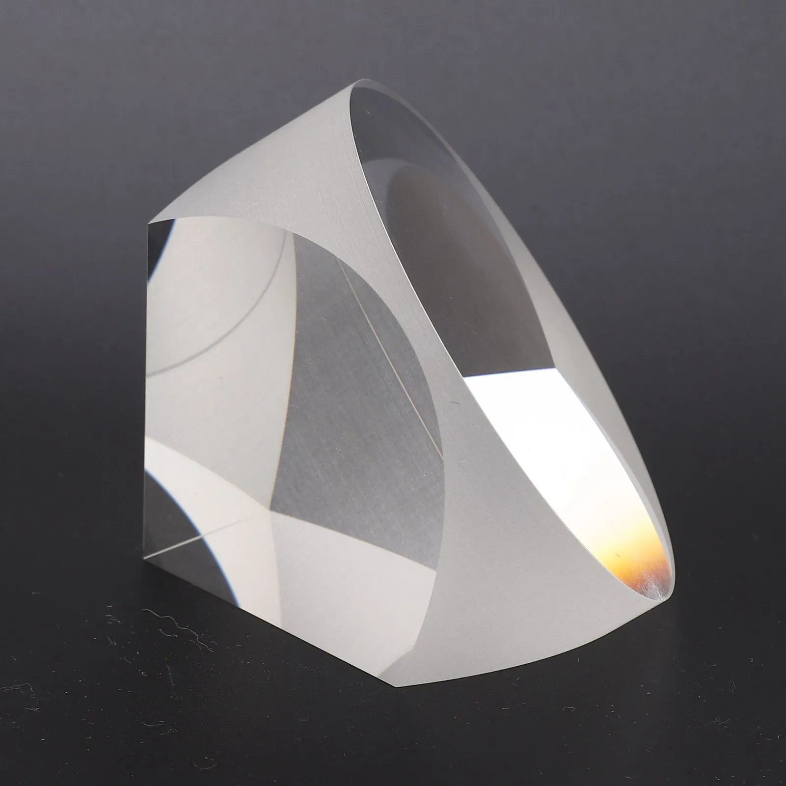Corner Cube Prism 64mm Optical Glass Total Station Corner Cube Prism Accessory for Replacement Total Station Corner Cube Prism