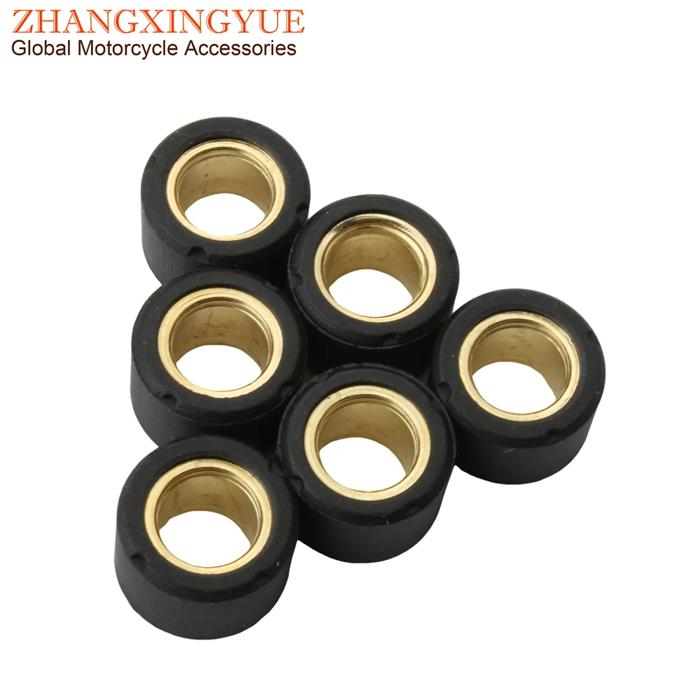 Scooter Variator Roller Set 17x12mm 7g For Suzuki AN125 HS125T AN 125 125cc 4-Stroke Scooter engine parts