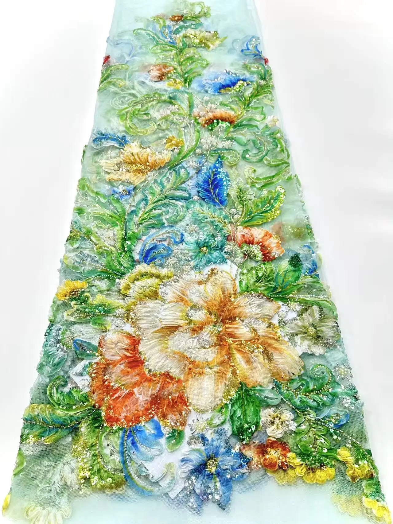 ماديسون الفرنسية شبكة مع الترتر الأفريقي النسيج الدانتيل جودة عالية 2025 أقمشة الدانتيل ثلاثية الأبعاد مطرز الفرنسية شبكة لفستان الخياطة