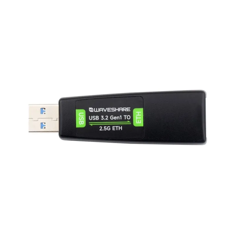 High-Speed netwerken, USB NAAR 2.5G Ethernet-poortconverter, stuurprogrammavrij, Windows / macOS / Linux / Android Multi-systeemondersteuning,