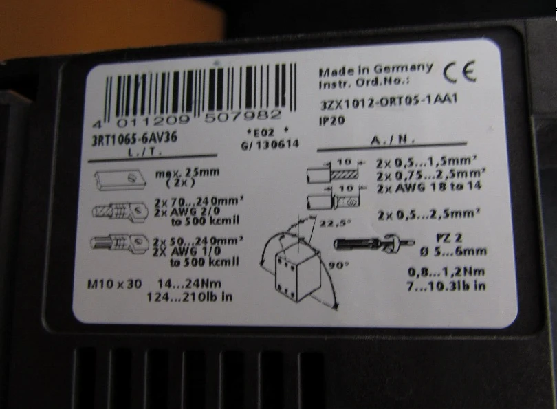 

Совершенно новый оригинальный 3RT1065-6AV36 TM150XDHG01 ADIS16485 UMK-16 RELS/KSR-G24/21/PLC 1763-L16AWA Быстрая доставка