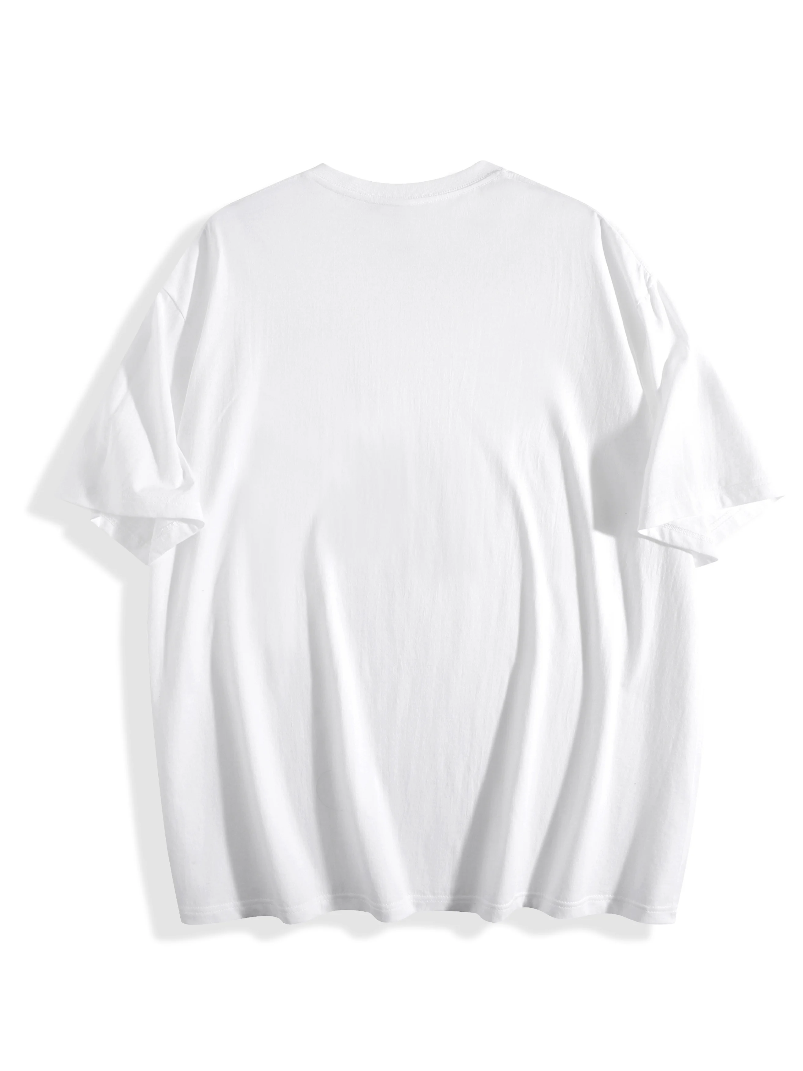 Damska koszulka na co dzień - Nadruk \"Thank God\", krótki rękaw, okrągły dekolt, regularny krój, idealna na wiosnę/lato i na zewnątrz.