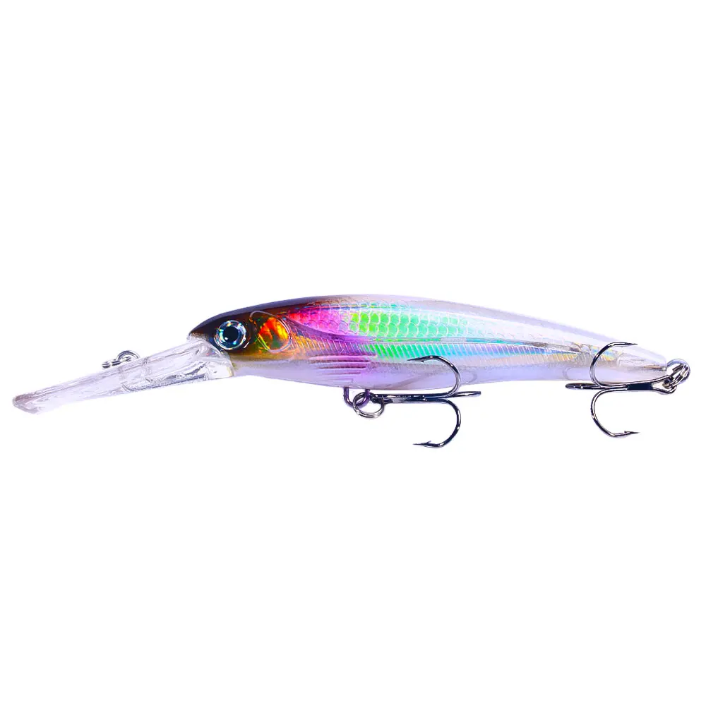 Hengjia 1 Stück 17 cm 30 g Tieftauchen großer Minnow-Köder, künstlicher Wobbler, harter Köder, Kurbelköder, Seebarsch, Hechtbarsch, Angelgerät – Detail 5