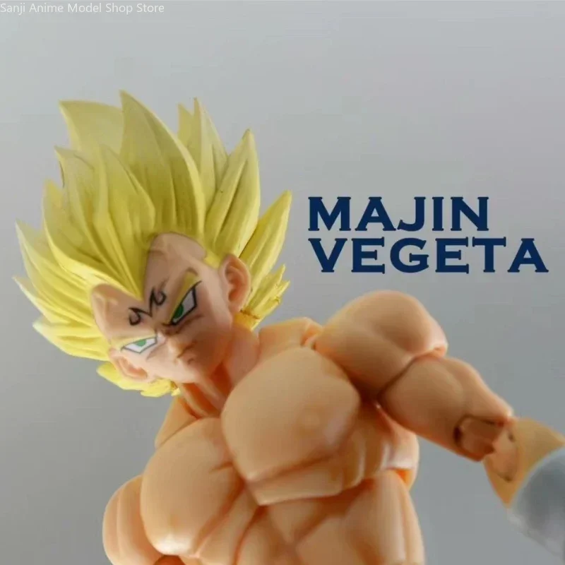 Tonsenarttoys-Dragon Ball Action Figure, S.H.Figuarts, Modelo Anime, Acessórios em PVC, Majin, Vegeta 02A, Ins, Em Stock