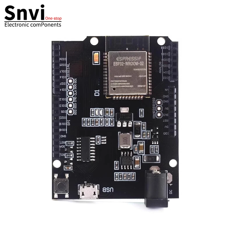 Snvi ESP32 For Wemos D1 Mini For Arduino UNO R3 D1 R32 WIFI Wireless Bluetooth Development Board CH340 4M Memory One