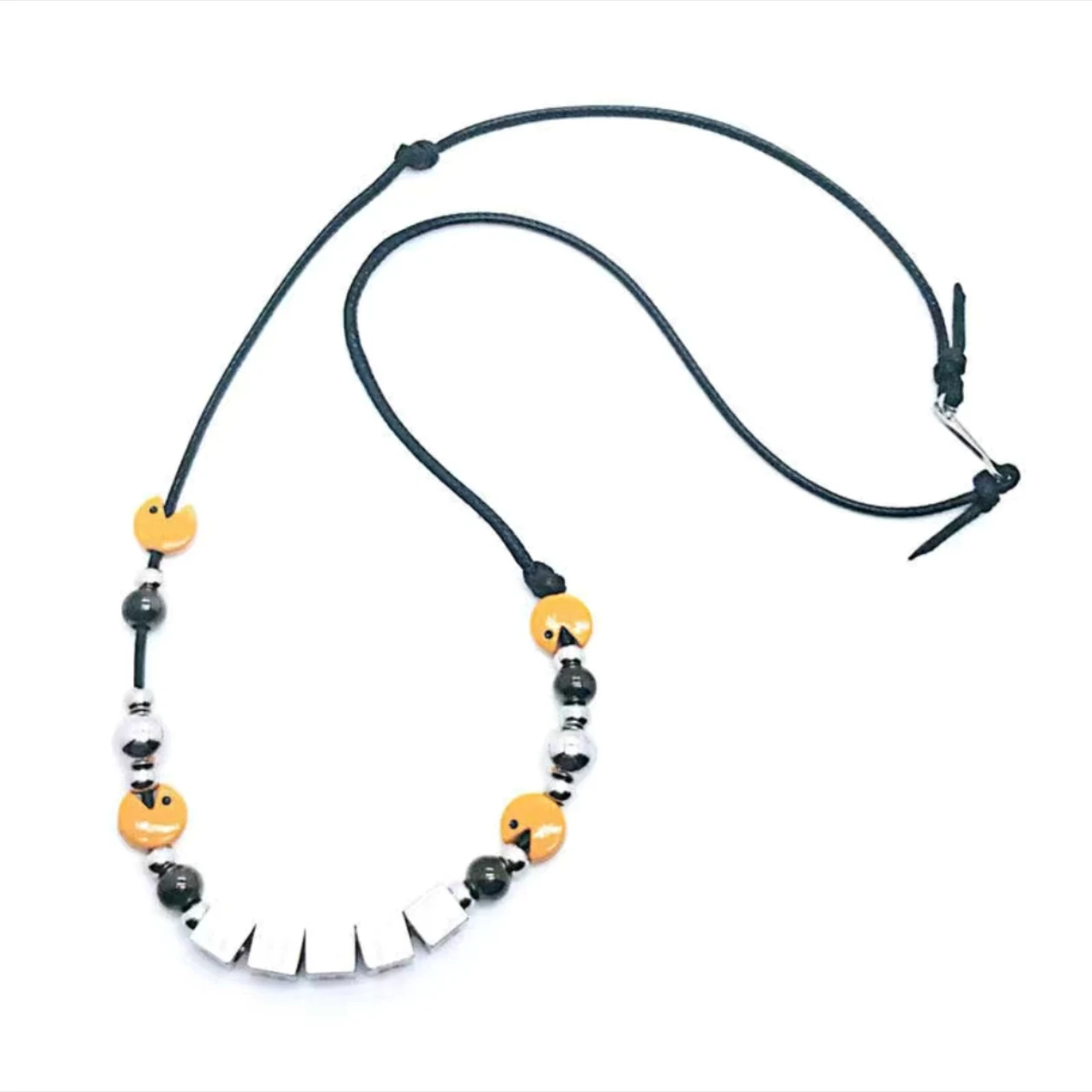 

GUUKA tide LOGO square necklace men's tide hip hop Netflix hip hop chain