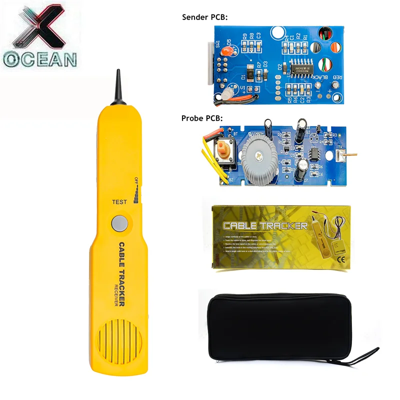 

EM415 Автомобильный детектор короткого замыкания Короткая модель не может быть изогнутым Трекер Приемник Cont Диагностика тона Сетевые инструменты