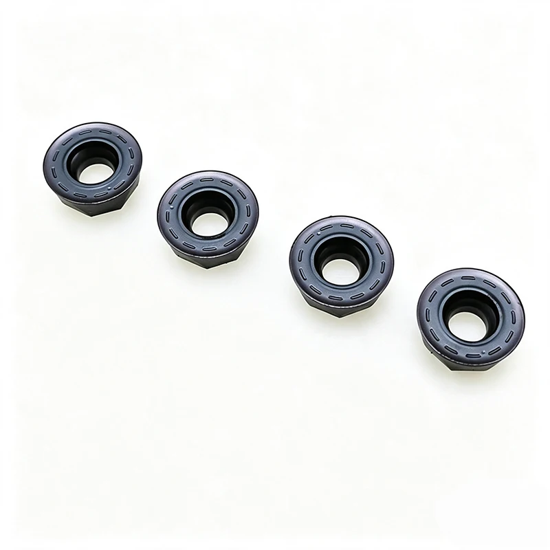R5 RPMT1003 CNC-Fräseinsatz aus Hartmetall, runder Fräser für Edelstahl, Werkzeugstahl, Bearbeitungszentrum – Detail 5
