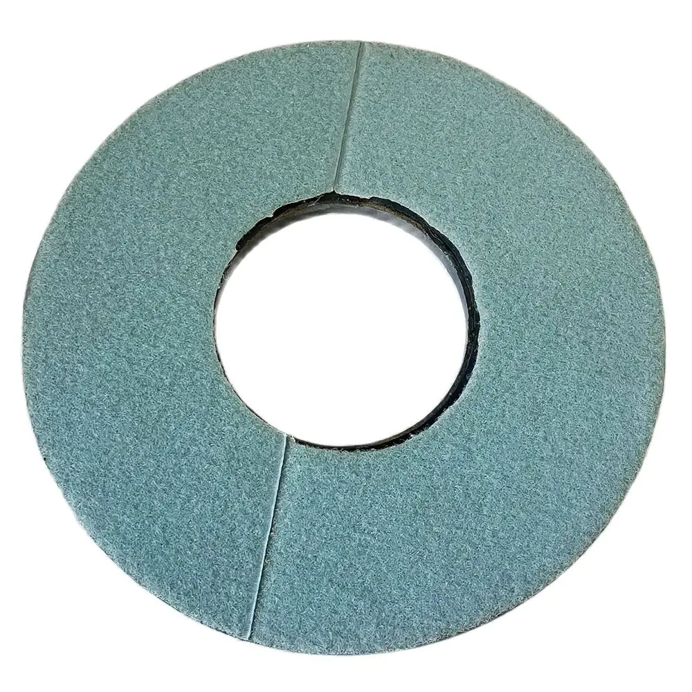 10 Inch 250MM Black Resin Buff Wet Polishig Pad Sharp Type Flexible Abrasive Wet Polishing Pad For Grinding Marble Granite Stone