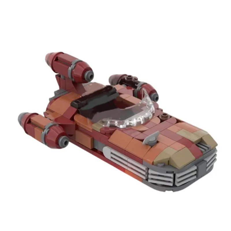 

In-stock new product: MOC 647-piece desert scene building block set, a small particle assembly building block educational toy mo