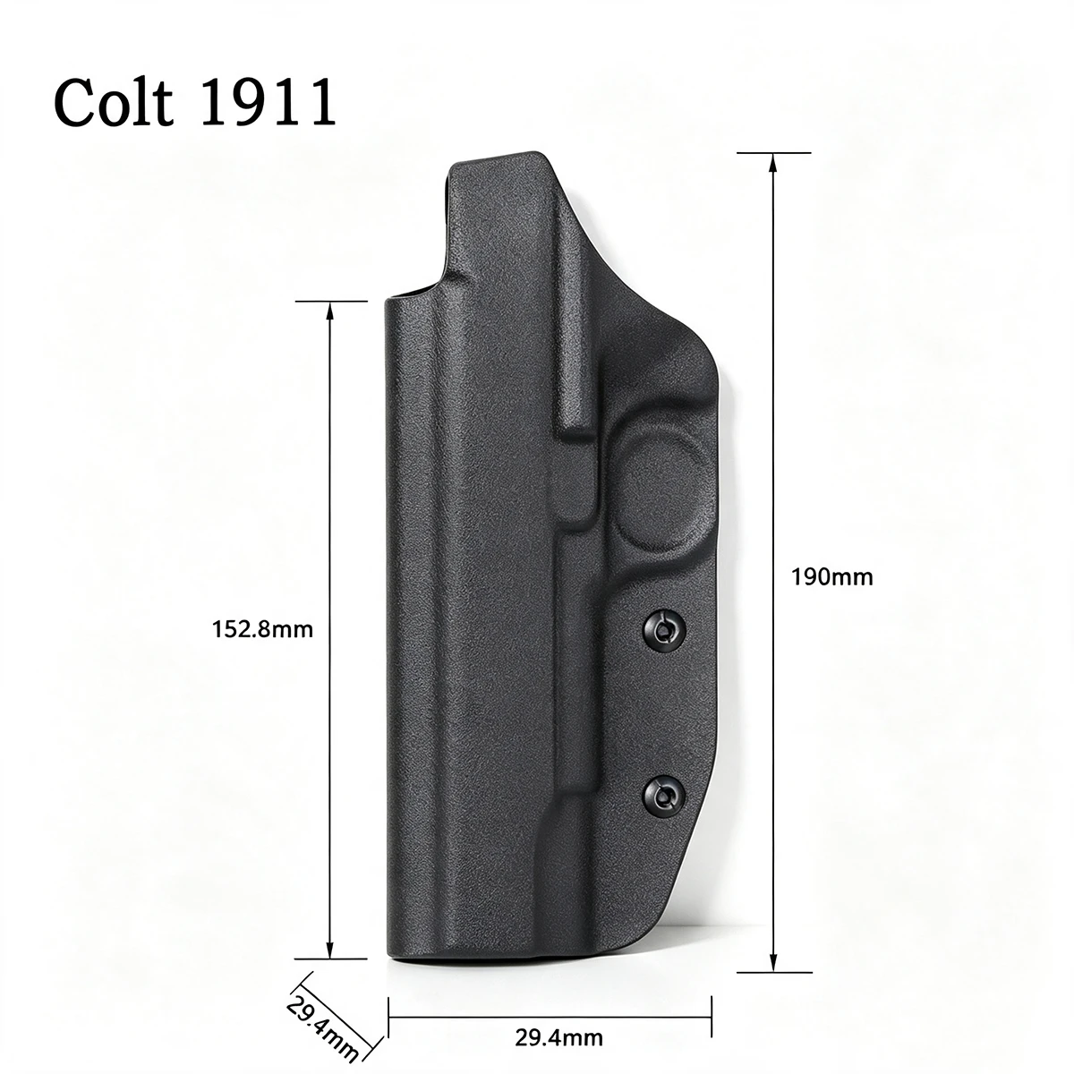 IWB Kydex-Holster für G43X G43 G19 G26 Verdecktes Trageholster für G17 G22 G31 Taurus G2C P365 SP 2022 Jericho 941 CZ P07 – Detail 4