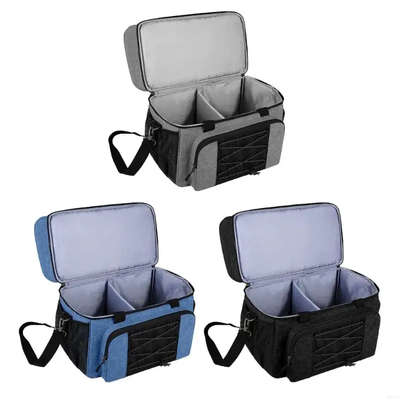 Large Capacity Bowling Bag Bowling Ball Holder with Padded Portable Waterproofs Travel Shoe Backpacks Handbag Sport Bag 69HD