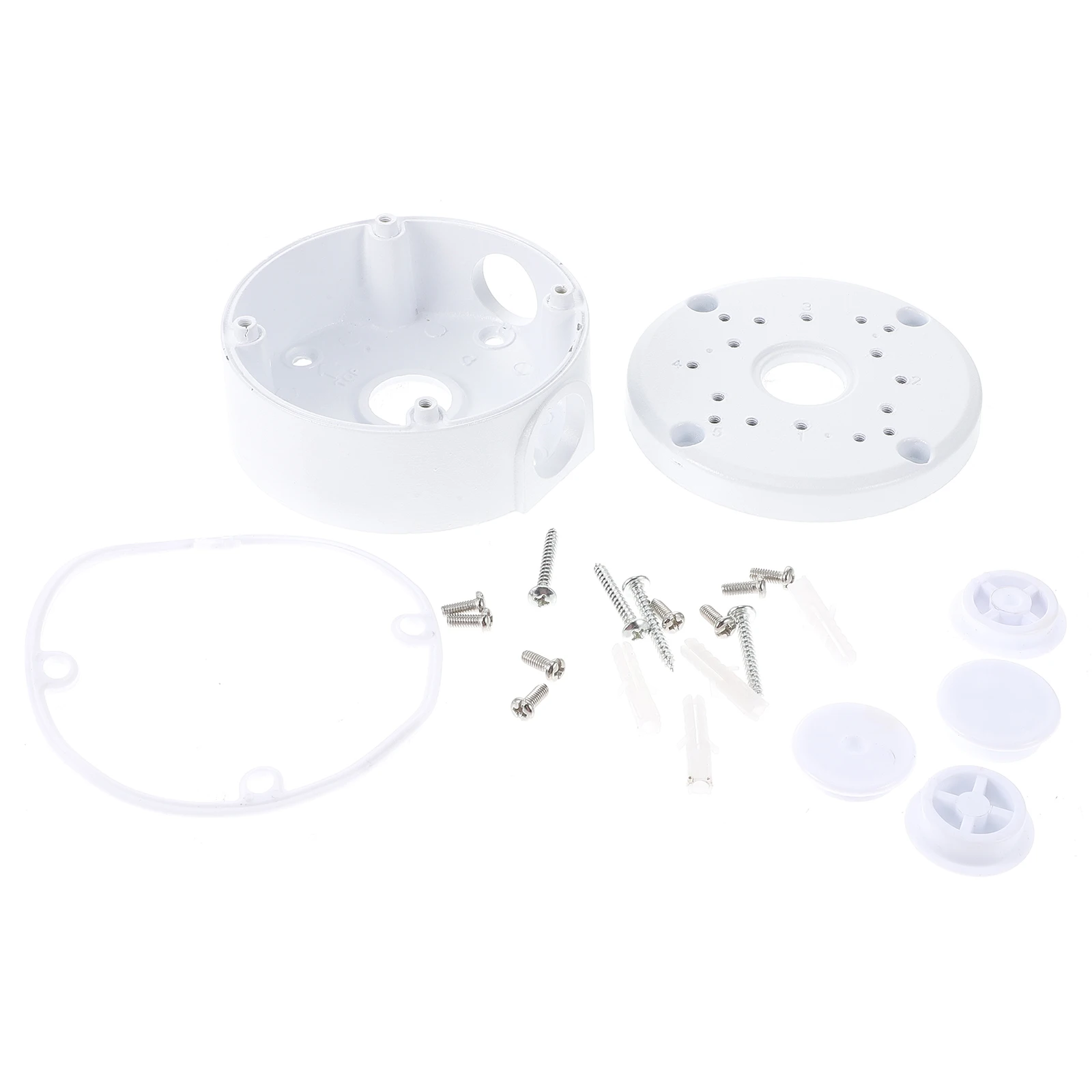 

Waterproof Rainproof Junction Box Cable Connector Electrical Cover ABS Aluminum Outdoor Indoor Camera Mount Bracket