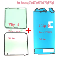 For Samsung Galaxy Z Flip 2 3 4 5 6 Rear Battery Back Cover Housing Waterproof Seal Sticker Adhesive Glue Tape
