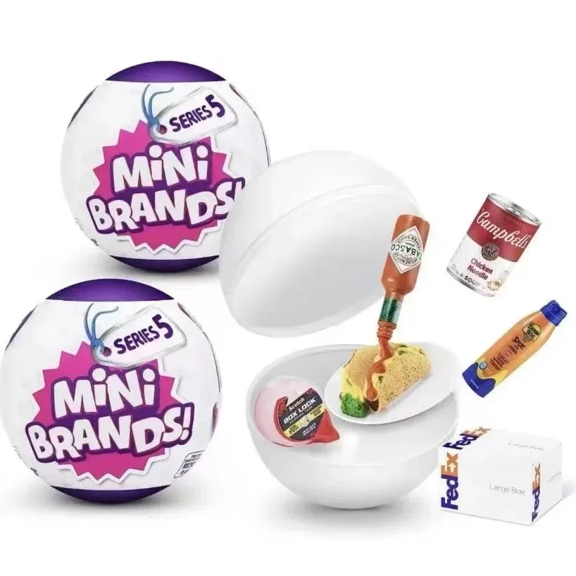 מיני מותג חדש zuru סופרמרקט דור 3 פעמים להפתיע כדור ביצה סגול קישוט צעצועים מתנות חג