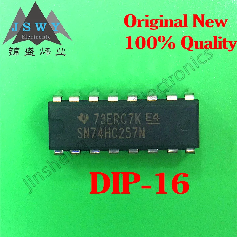 

5 pieces SN74HC257N 74HC257N 100% brand new imported DIP16 multiplexer IC Electronics free shipping