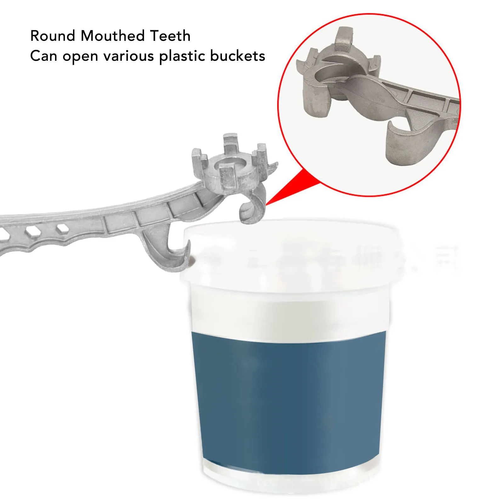 متعددة الوظائف دلو فتاحة سبائك الألومنيوم توفير العمالة كونغ وجع برميل غطاء فتاحة ل 5-55 جالون الطبول الطلاء دلو فتاحة #4