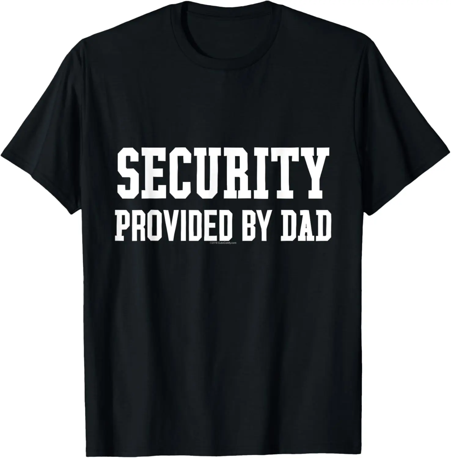 

Футболка Security Provided by Dad, подарок ко Дню отца