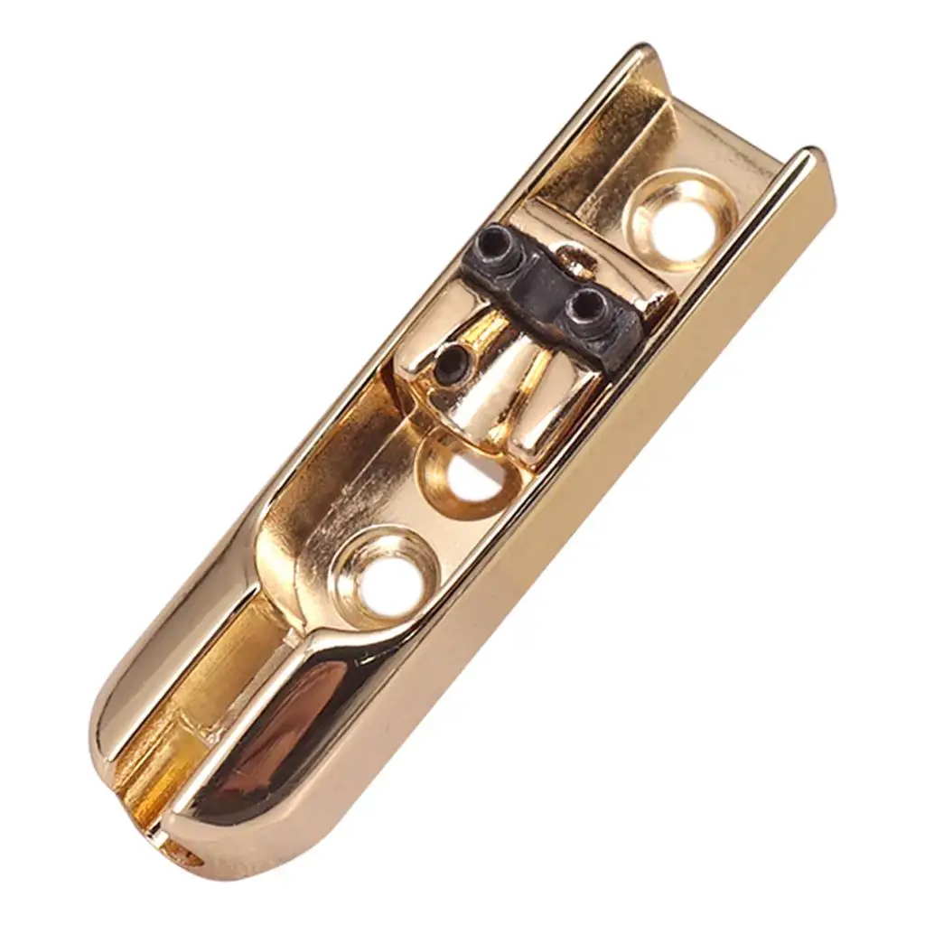 Bass Single Bridge Zinc Alloy Iron Construction Four String Guitar Part Music Equipment for Electric Guitar Supplies view 5