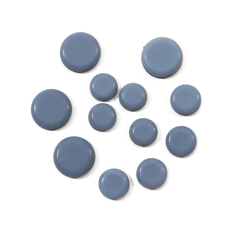 

Portable and easy to install 12 packs of blue self-adhesive electrical accessories furniture non-slip blocks