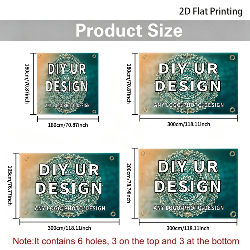 1pc 2D Printed Custom Canopy Sidewalls Sun Shelter, DIY with Your Logo, Photo,Design,useful Accessory for RV Camping/Road Trips