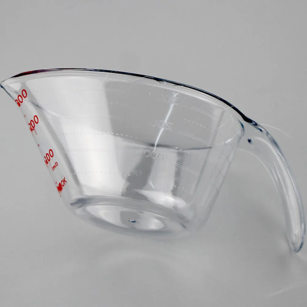 

6 Pcs Measuring Cup Volumetric Beaker Laboratory Cylinder Graduated Container Corrosion Resistant Plastic Use