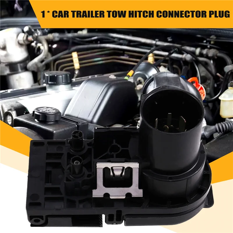 

Superior-13530416 Trailer Tow Hitch Receptacle 7-Pin Connector Plug For Silverado GMC Sierra 2019-2020