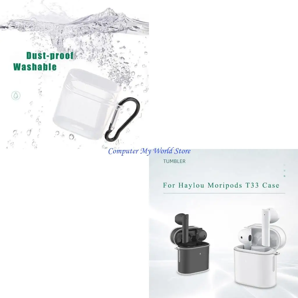 Мягкая крышка для Haylou-Moripods T33 Anti-Scratch Shock-Resection для оболочки