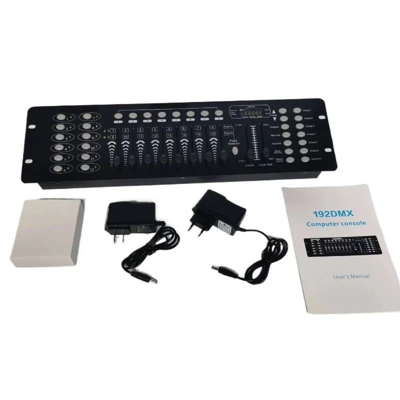 192 Console Dmx512 Controller Dimming Platform Wedding Lighting  Lamp  Stage Lighting Console