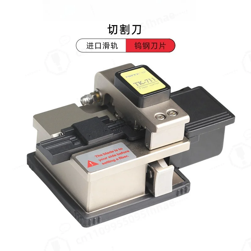 Fiber Cleaver for Fusion Splicer Hot‑cold Splicing Universal Optical Fiber Cutter Tool for Pigtail Patch Cord Cutting Blade