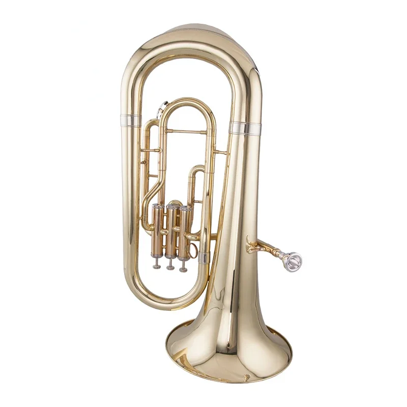 

Bb Tone Gold Lacquer Euphonium Baritone