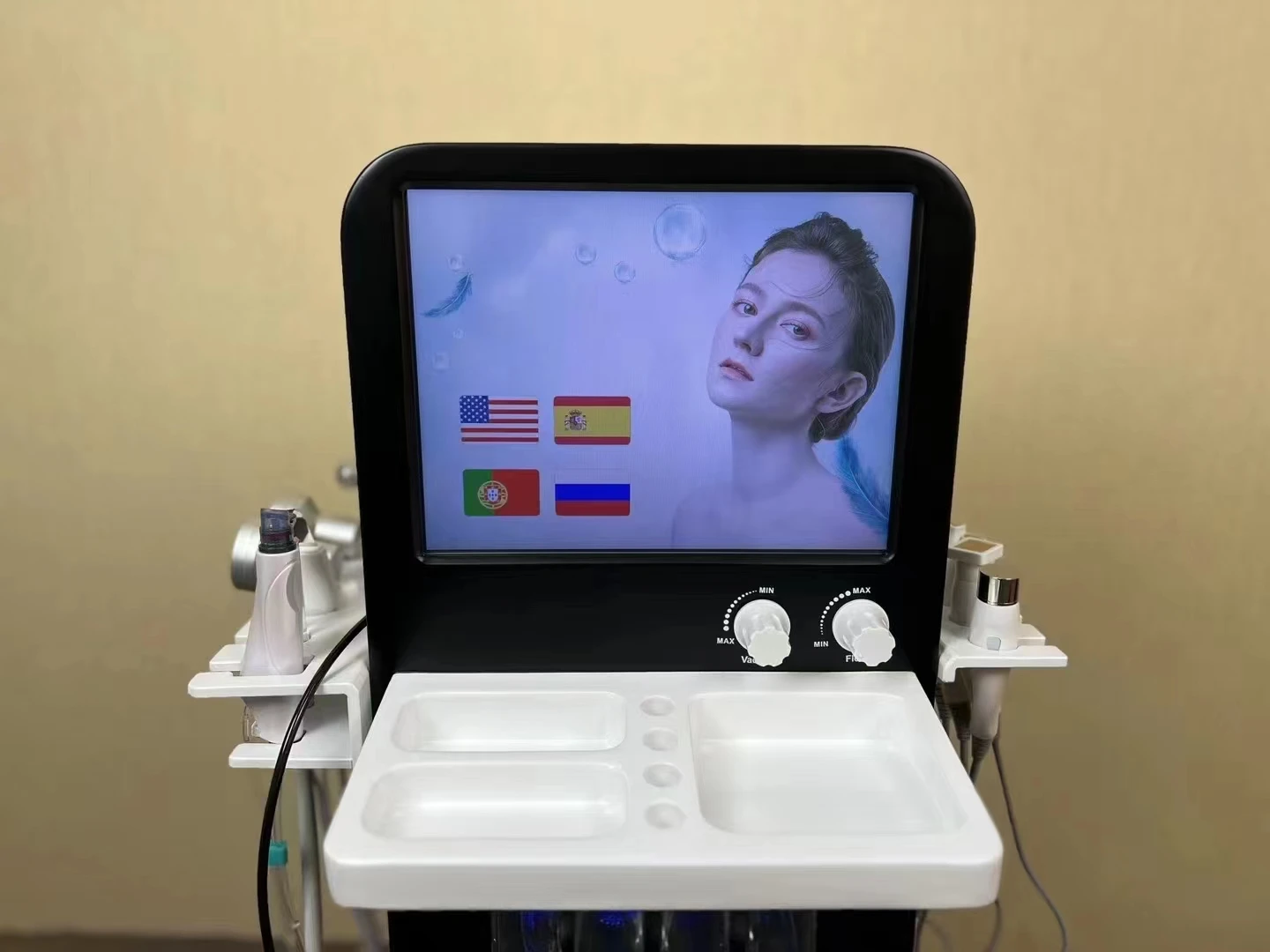 Hydra Dermabrasion Face Moisturizer Skin Care Oxygen Facial Machine Skin Tightening for skin rejuvenation