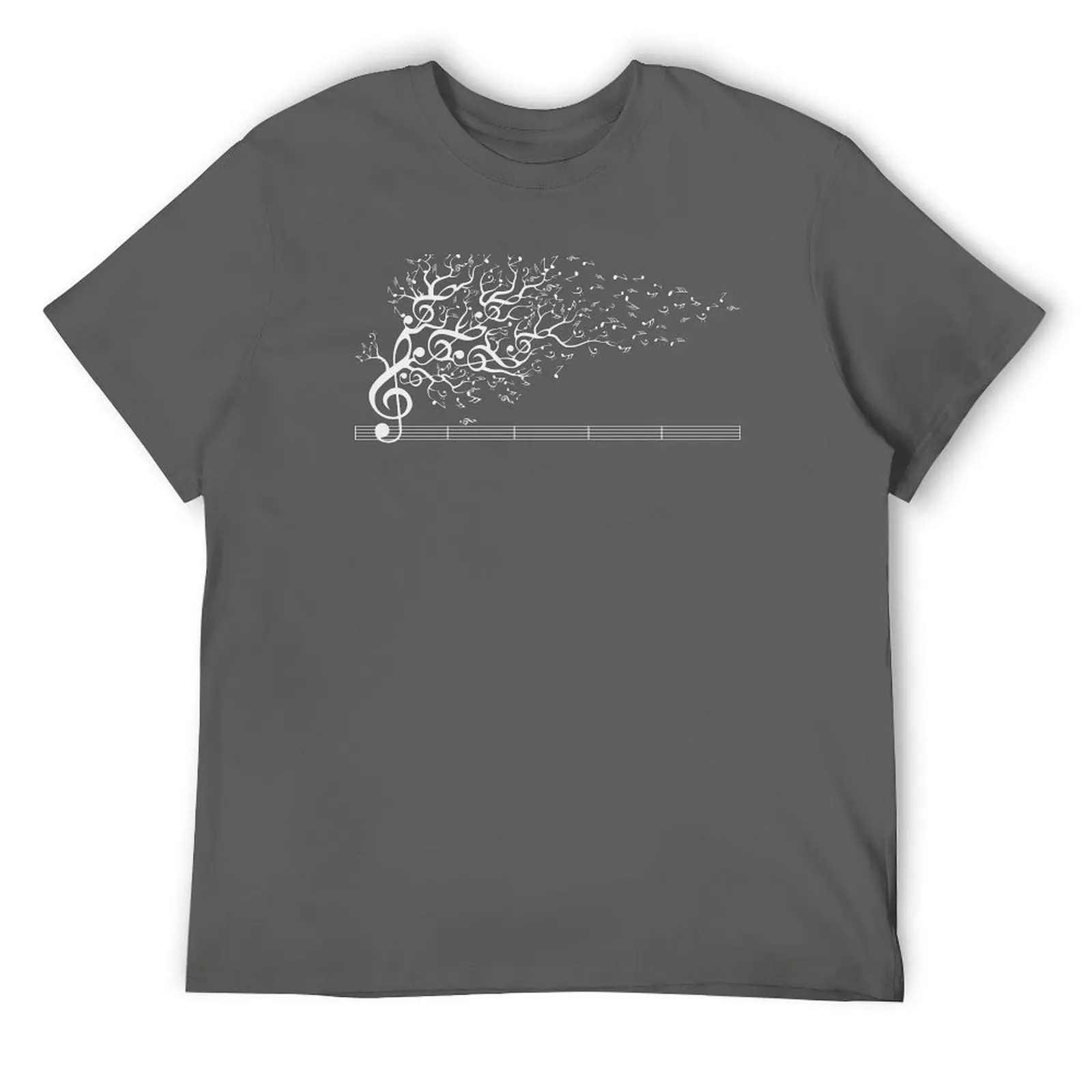 The Sound of Nature In Motion - White T-Shirt plus sizes custom t-shirts sports fans mens plain t shirts