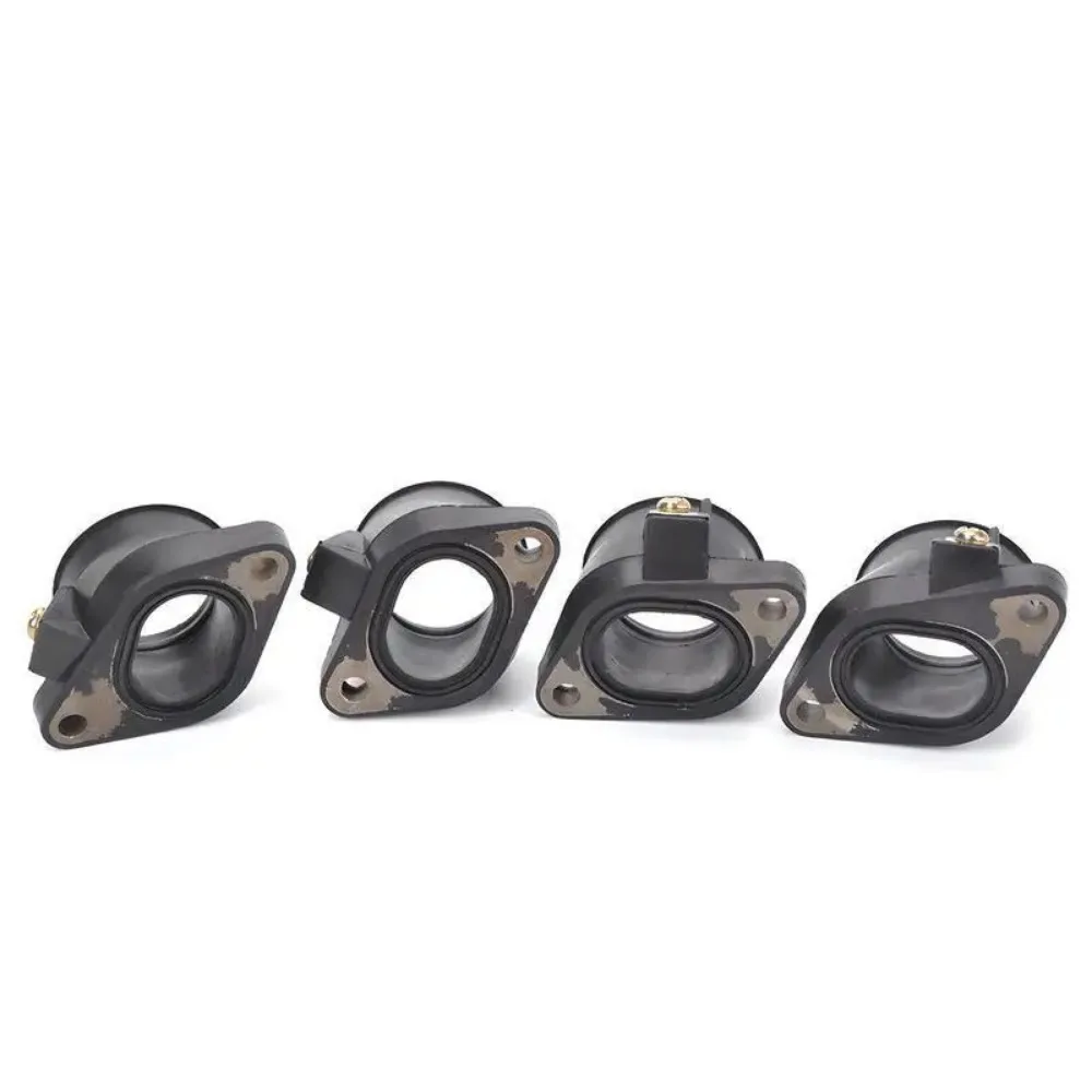 4pcs Carburetor intake manifold dust cover joint For Yamaha FZR250 FZR250R 1989, 1990, 1991, 1992, 1993, 1994