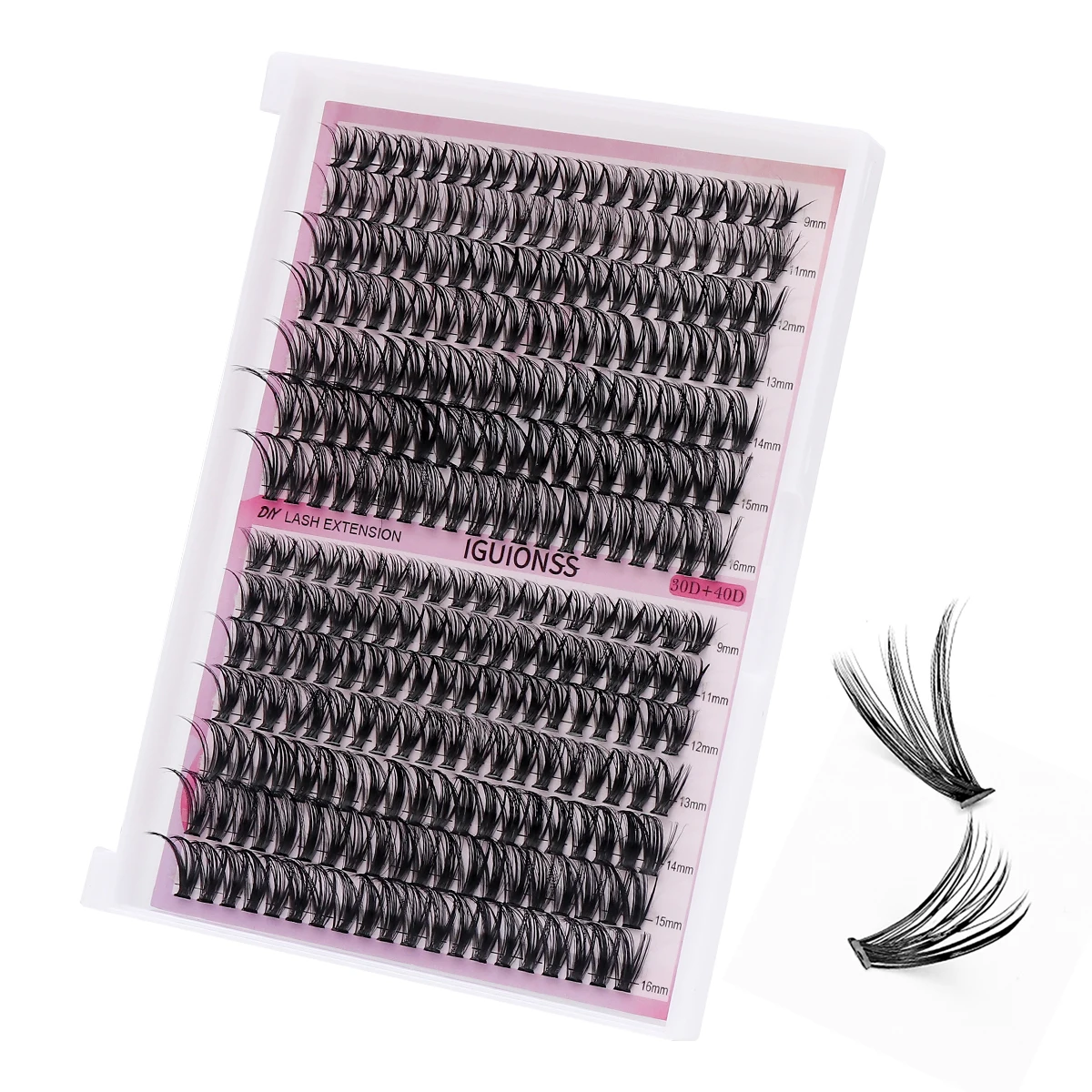 

Different styles, large capacity eyelash curlers, curled false eyelashes, natural and thick, novice makeup is simple at home