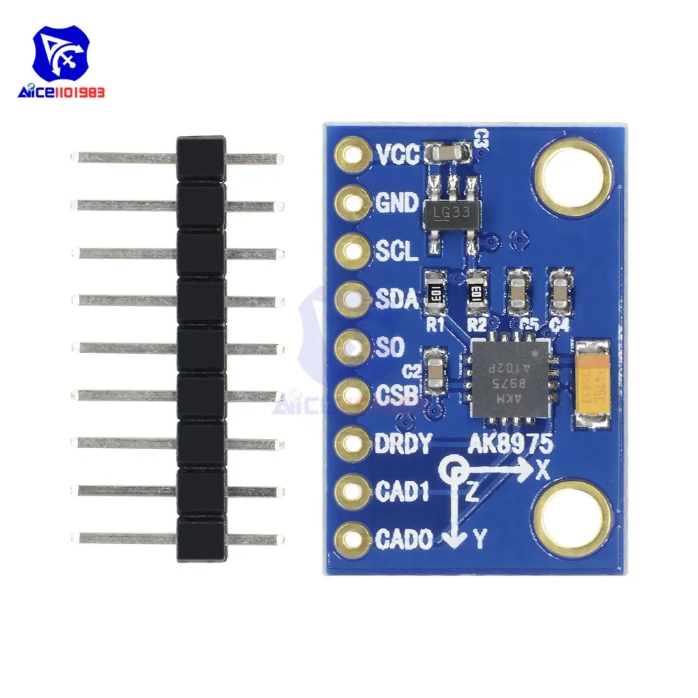 AK8975 Three-axis Electronic Compass High Precison Compass Module for Arduino