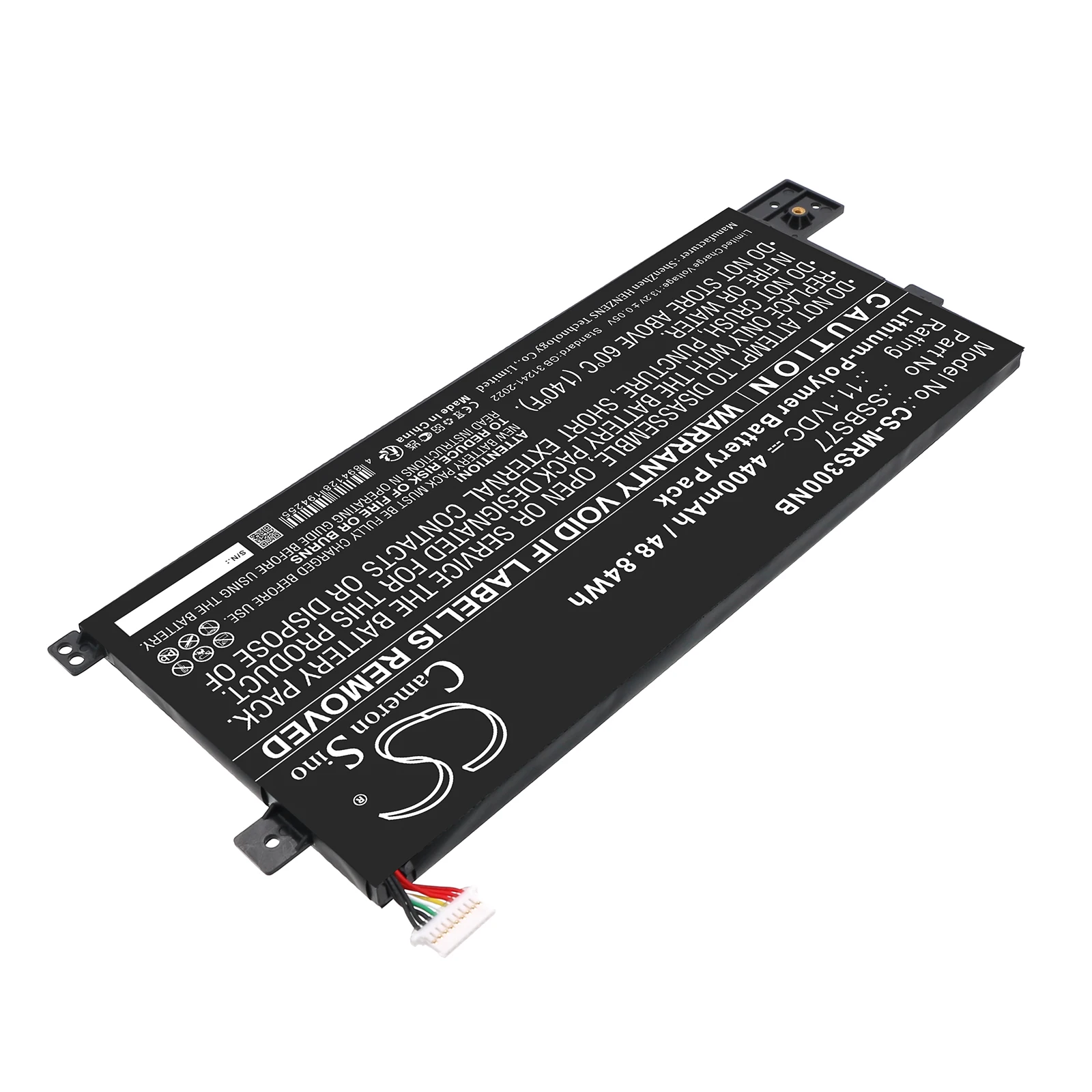 Replacement 11.1V 4400mAh Notebook Laptop Battery SSBS77 for Mechrevo S3 Pro