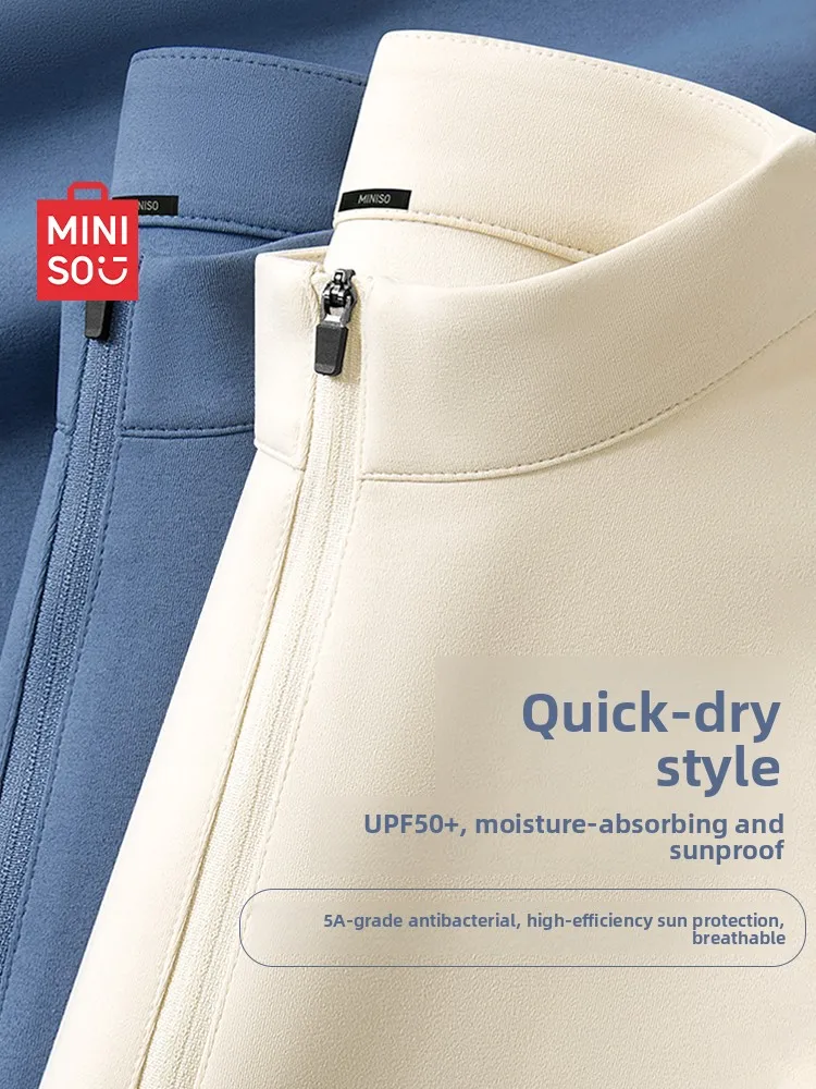 

so Qui Dry Long Sve Fitn T-irt f Zipper Stand Collar Training Wear for Men Spring Summer Autumn Polyester Fiber