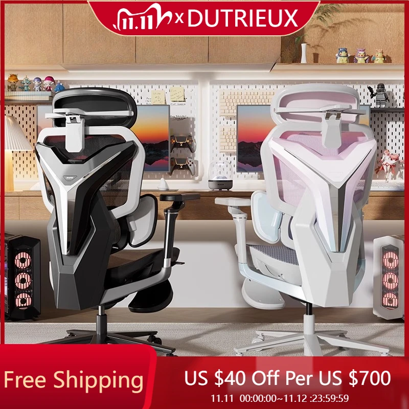 Designer Comfortable Gaming Chair Footrest Cheap Headrest Gaming Chair Conference Rotating Metal Sillas De Oficina Furniture