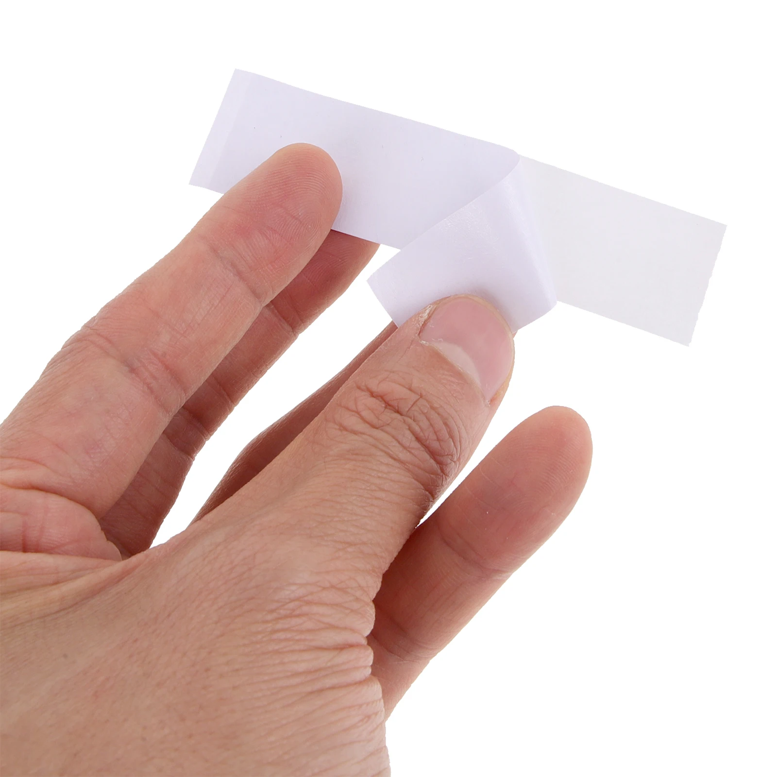 

360pcs Anti-light Stickers 2cmx8 5cm Invisible Tape Clothes Skin Non-slip Sided PET Clear Glue Women Bra Straps